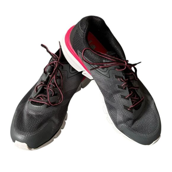 FILA Pink & Gray Tennis Shoes- Size 10 - Picture 1 of 5